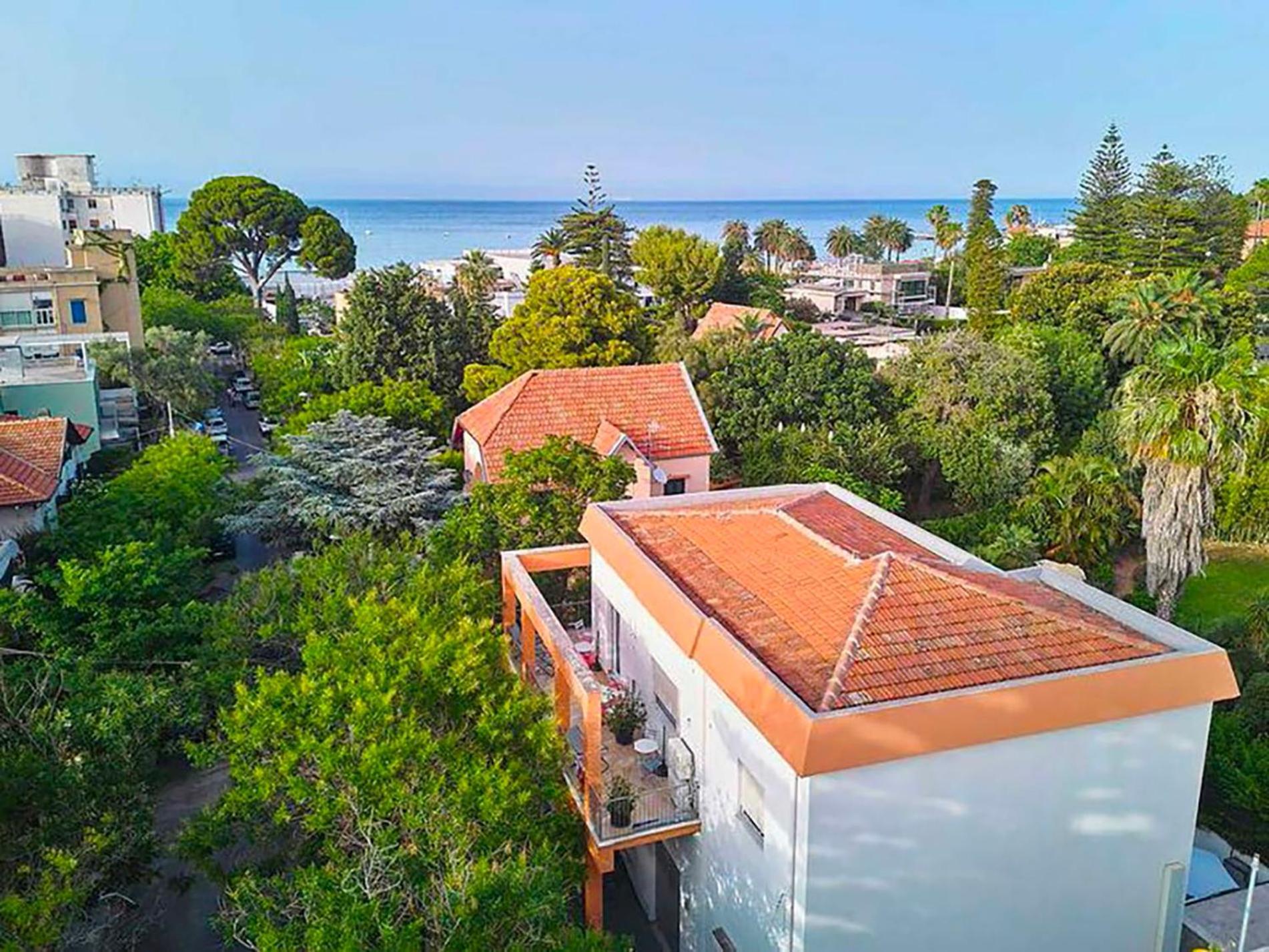 Casa Lighea Mondello - 200 Mt Dalla Spiaggia Dış mekan fotoğraf